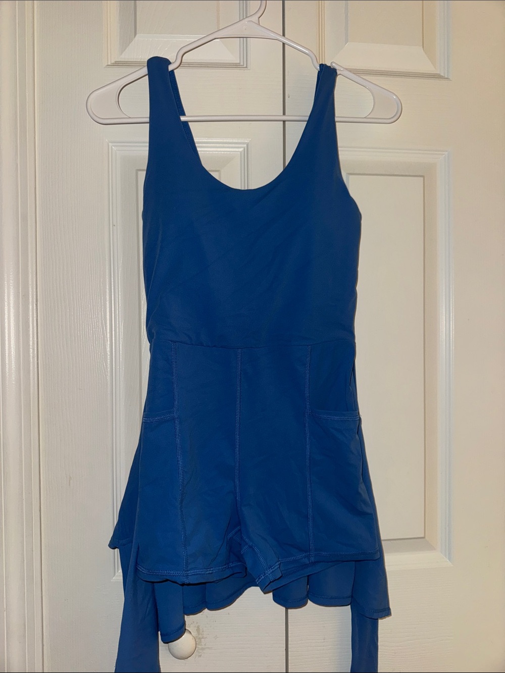 JOYLAB Blue Women's Sleeveless Tie-Waist Dress - Picture 3 of 3